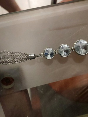 Necklaces silver used, sold together