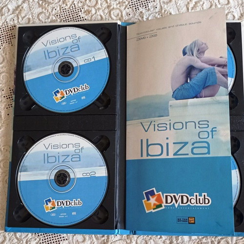 Visions of Ibiza 2 DVD + 2 CD Digibook music set