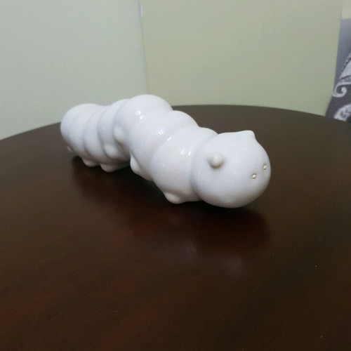 Ceramic caterpillar used