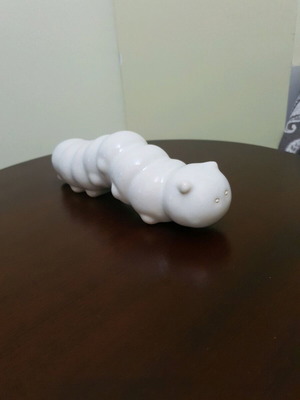 Ceramic caterpillar used
