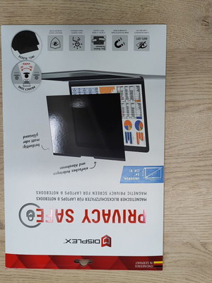 Displex Privacy Safe 13.3" Privacy Filter like new