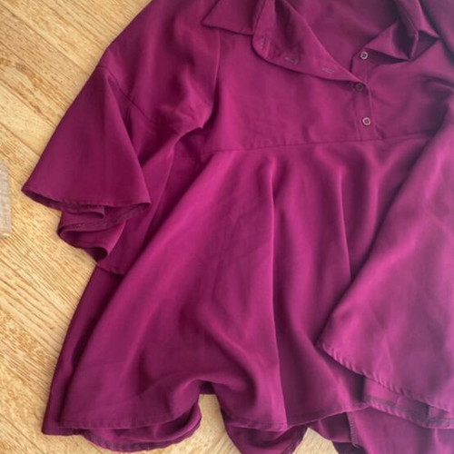 Regalinas purple blouse, size S