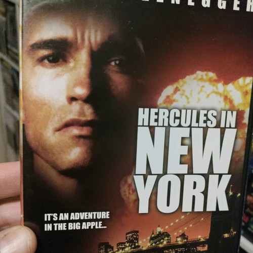 Hercules in New York DVD used, action and adventure