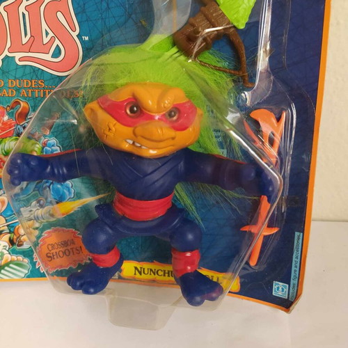 Battle Trolls Nunchuck Troll Hasbro 1993 new