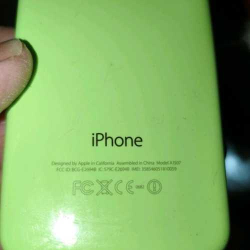Iphone 5c μεταχειρισμένο για ανταλλακτικά με οθόνη