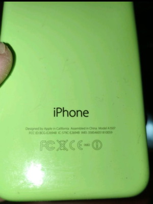 Iphone 5c μεταχειρισμένο για ανταλλακτικά με οθόνη