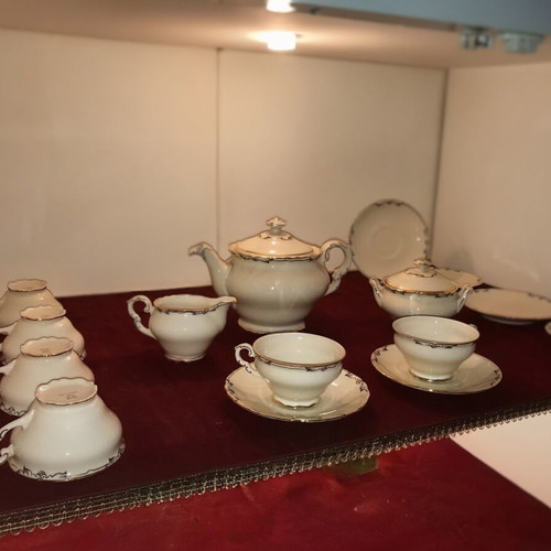 Epiag Gold-Plated Tea Set Czechoslovakia 1941–1945 Like New