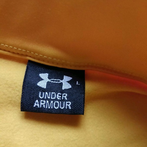 Under Armour sports jacket size Large like new, yellow