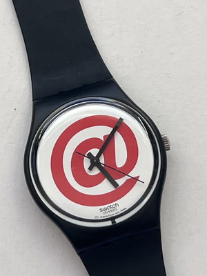 Swatch Net 1996 watch new, black unisex