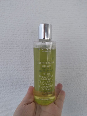 Seventeen Skin Perfection Stimulating Lotion 200ml used twice