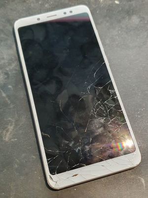 Xiaomi Redmi Note 5 used parts with broken screen