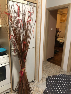 Decorative piece for living room, garden and balcony, height 1.73 m new