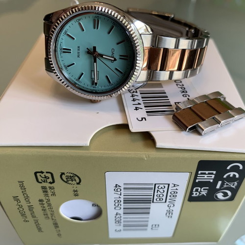 Casio Vintage Tiffany LTP-1302PRG-2AVEF women's watch used