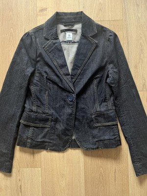 Marc Jacobs One Button denim σακάκι μπλε μέγεθος 6 μικρό σαν καινούργιο