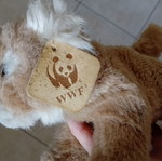 WWF Plush Lioness Like New