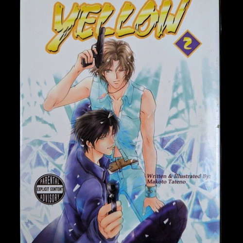 Yellow Τόμος 2 Manga Yaoi κόμικ καινούργιο, αγγλικά