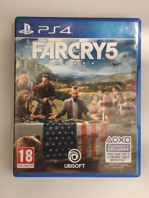PlayStation 4 FarCry 5 game like new