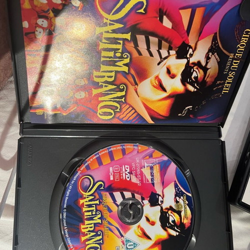 Saltimbanco Cirque du Soleil DVD like new with subtitles