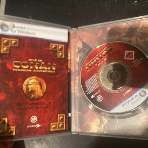 Age of Conan Hyborian Adventure PC game, good condition