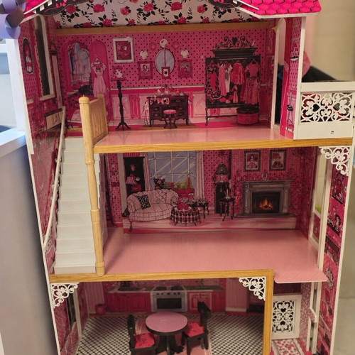 LikeSmart Amelia wooden dollhouse 120cm
