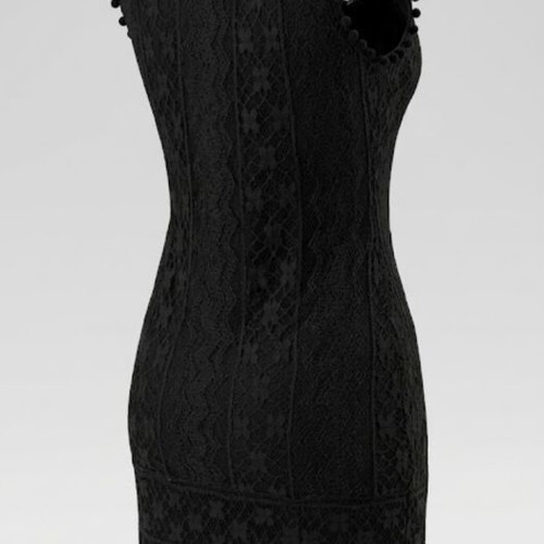 Black Beach Dress like new, size S with lining