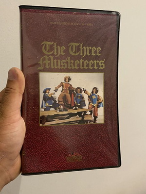 The Three Musketeers VHS tape