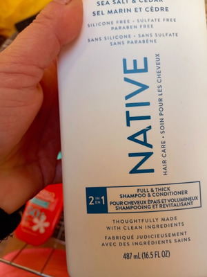 Native Shampoo and Conditioner 487 ml new