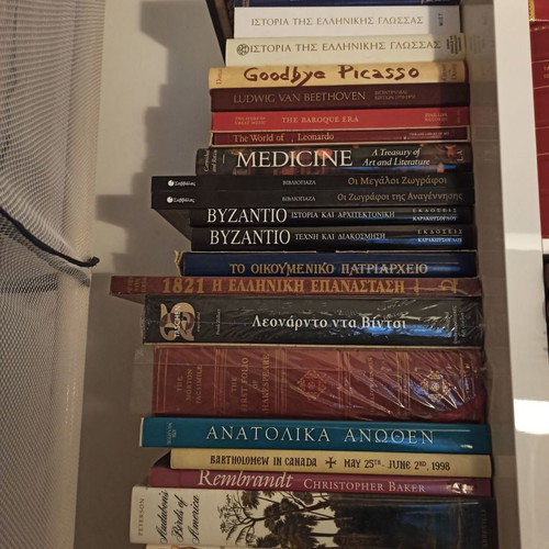 Luxury art books used, assorted topics pack