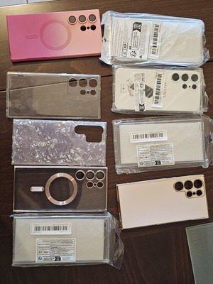 Samsung S23 Ultra Cases new, pack of 9