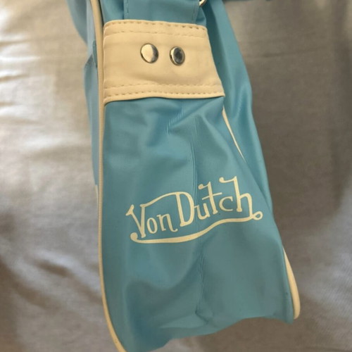 Von Dutch Shoulder Bag new, turquoise