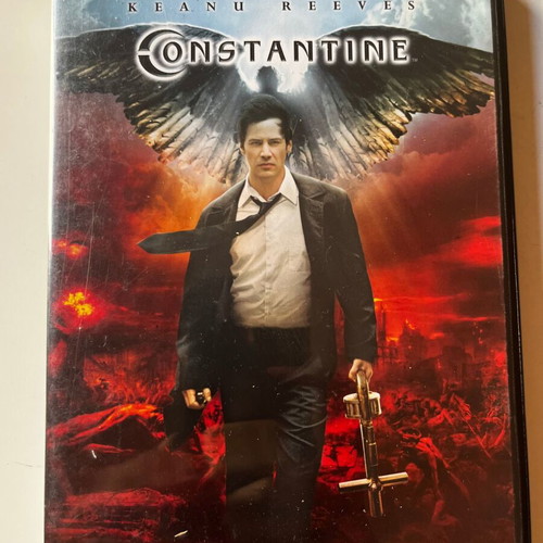 Constantine 2005 DVD used, drama horror fantasy, 2 discs