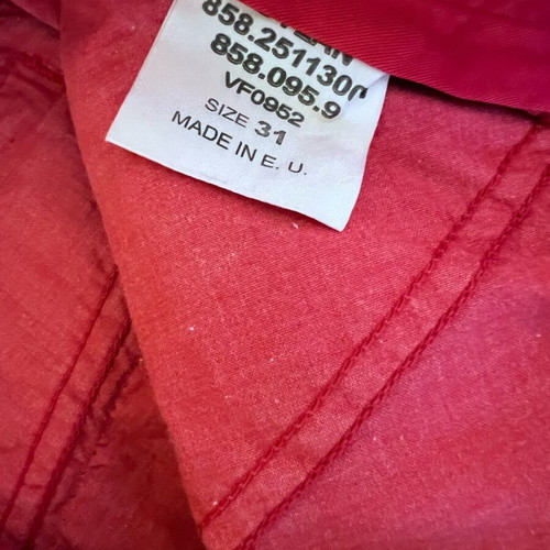 Chino shorts Staff & Co like new, red