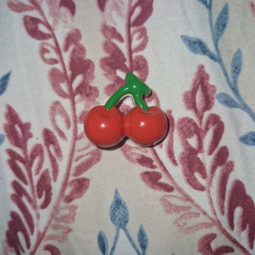 Crocs Jibbitz Charms pack of 3 new, cherries, metal mushroom & heart