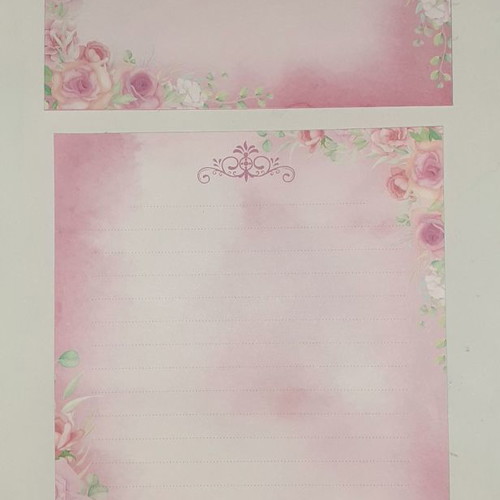 Set and letter papers new