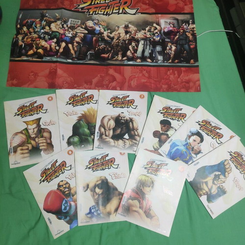 Street Fighter official figures new, sealed with extras
