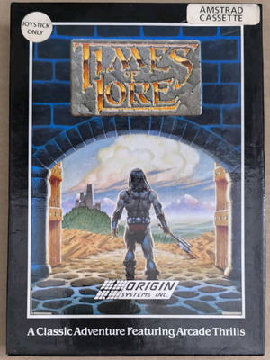 Times Of Lore Amstrad cassette used, complete in box