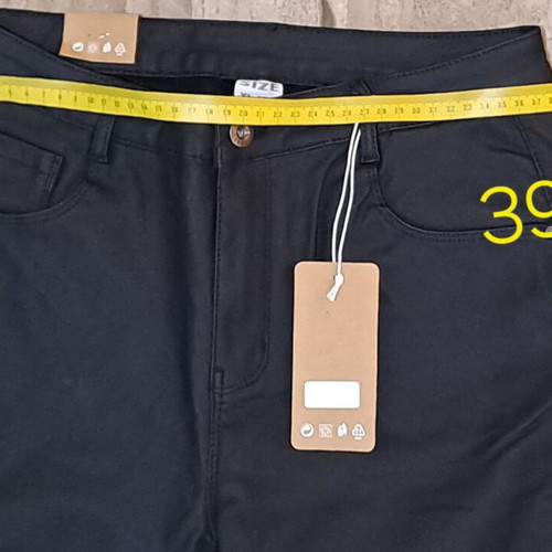 Push Up Denim Women's Pants black XL new