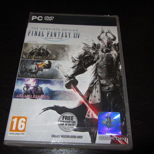 Final Fantasy XIV Online Complete Edition PC DVD new sealed