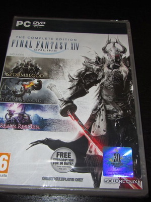 Final Fantasy XIV Online Complete Edition PC DVD καινούργιο σφραγισμένο