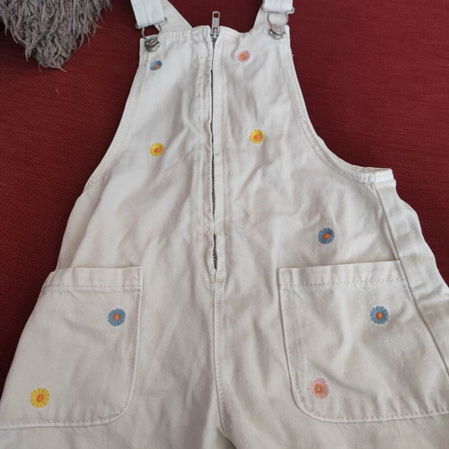 Zara children's dungarees for 4 years old like new, beige