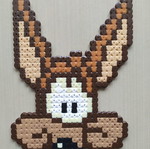 Handmade portrait Wile E. Coyote