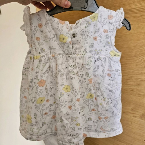 Mothercare dresses used for 6-9 months with integrated bodysuit