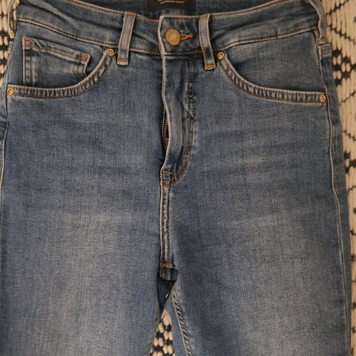 Scotch & Soda Skinny High Rise Denim Like New Blue