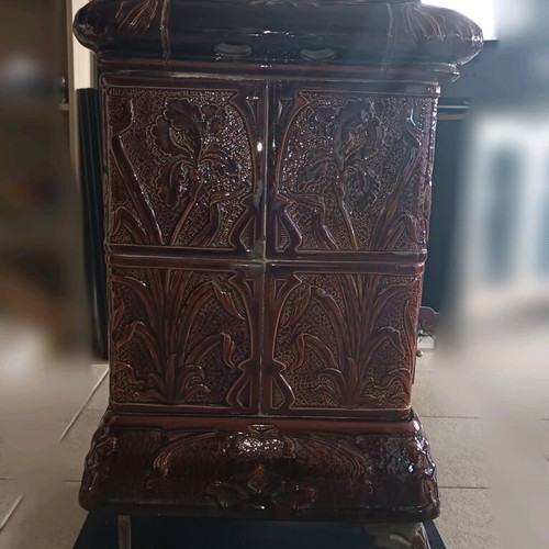 Ceramic wood stove