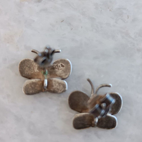 Silver 925 earrings handmade by designer Magia, like new