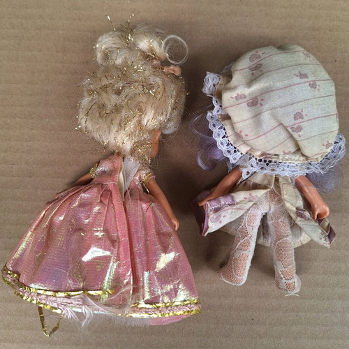 Happy sister dolls used, pack of 2