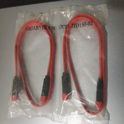 Cables new, pack of 2, sealed