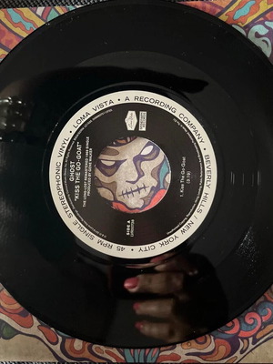 Ghost Kiss the Go Goat Mary on a Cross 7" Vinyl first press new