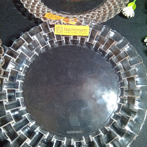 Nachtmann Germany set of 6 dessert plates 15cm