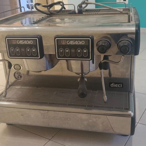 Casadio Dieci A2 espresso machine used, 2 group, automatic